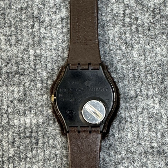 Swatch Standards 2000 Watch- Hairy Harry Stroke Me Face - GX129 - Untested‎ - Picture 8 of 10